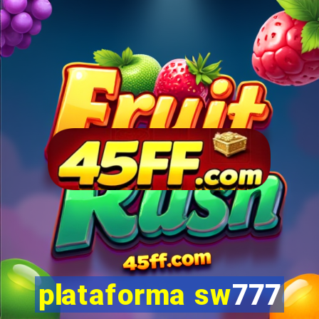 plataforma sw777